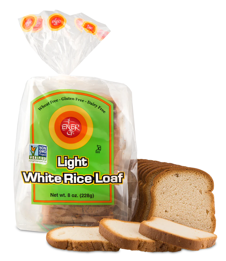 Ener-G Foods Light White Rice Loaf (Pack of 6 - 8 oz.) - Cozy Farm