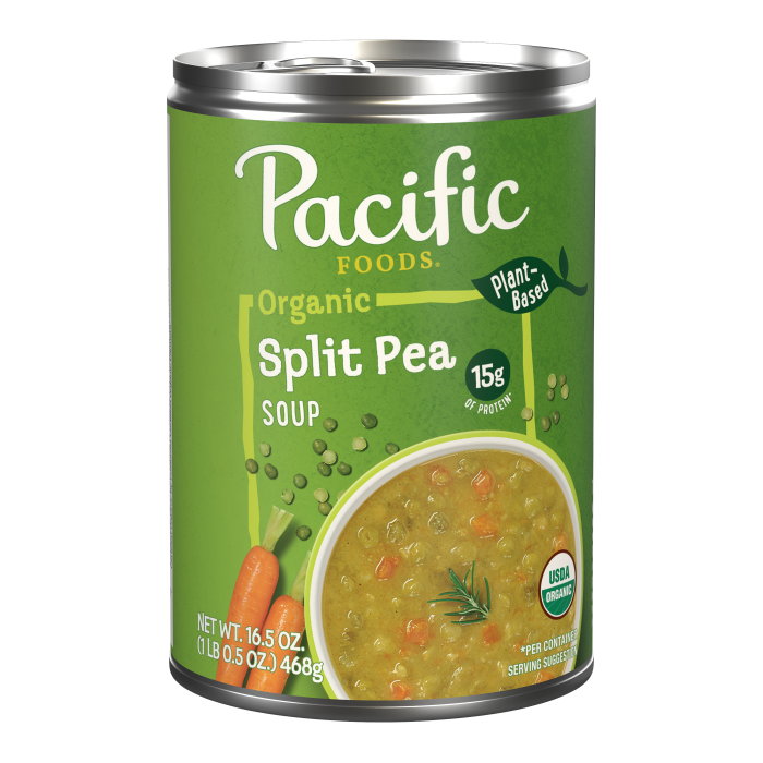 Pacific Foods 豌豆汤 (12 包 - 16.5 盎司)