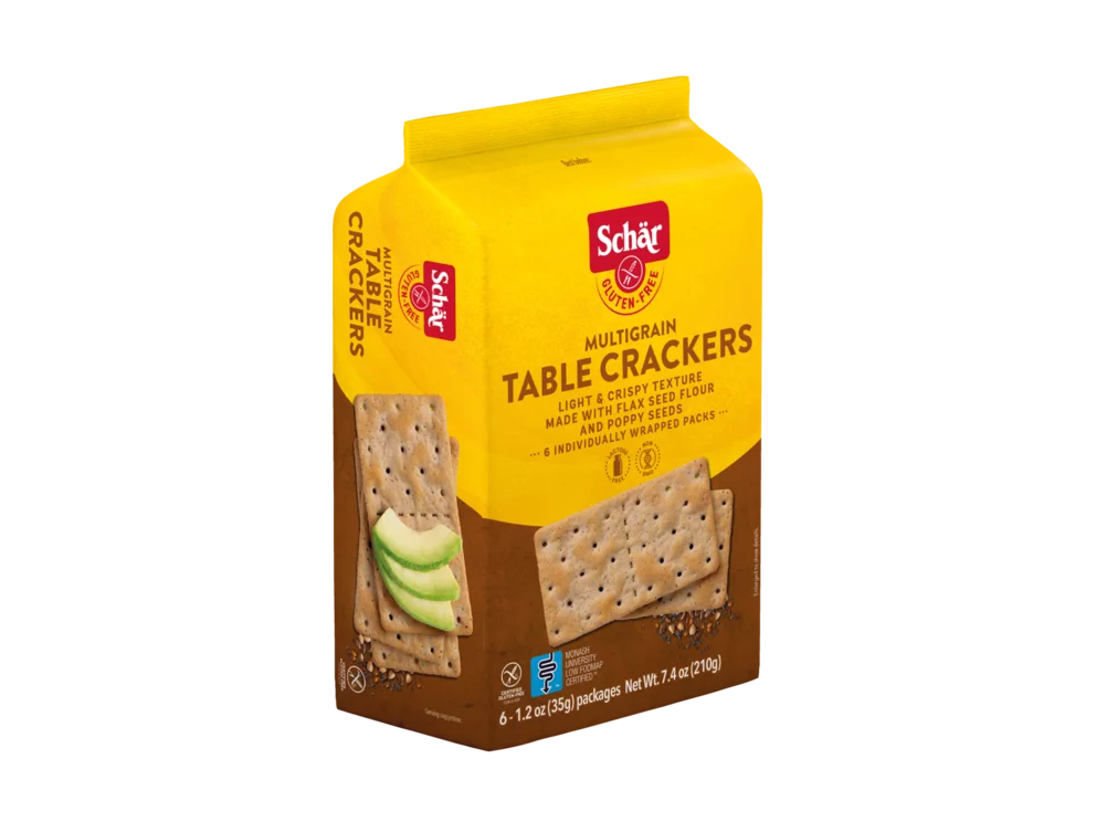 Schar Multigrain Table Crackers, 5-Pack (7.4 Oz Each)
