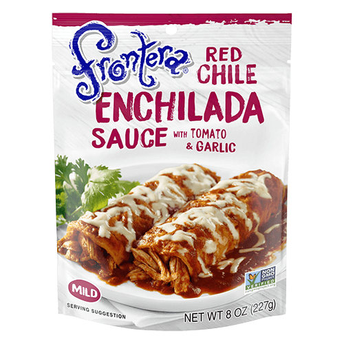 Frontera Foods Salsa de enchilada de chile rojo, 8 oz (paquete de 6)