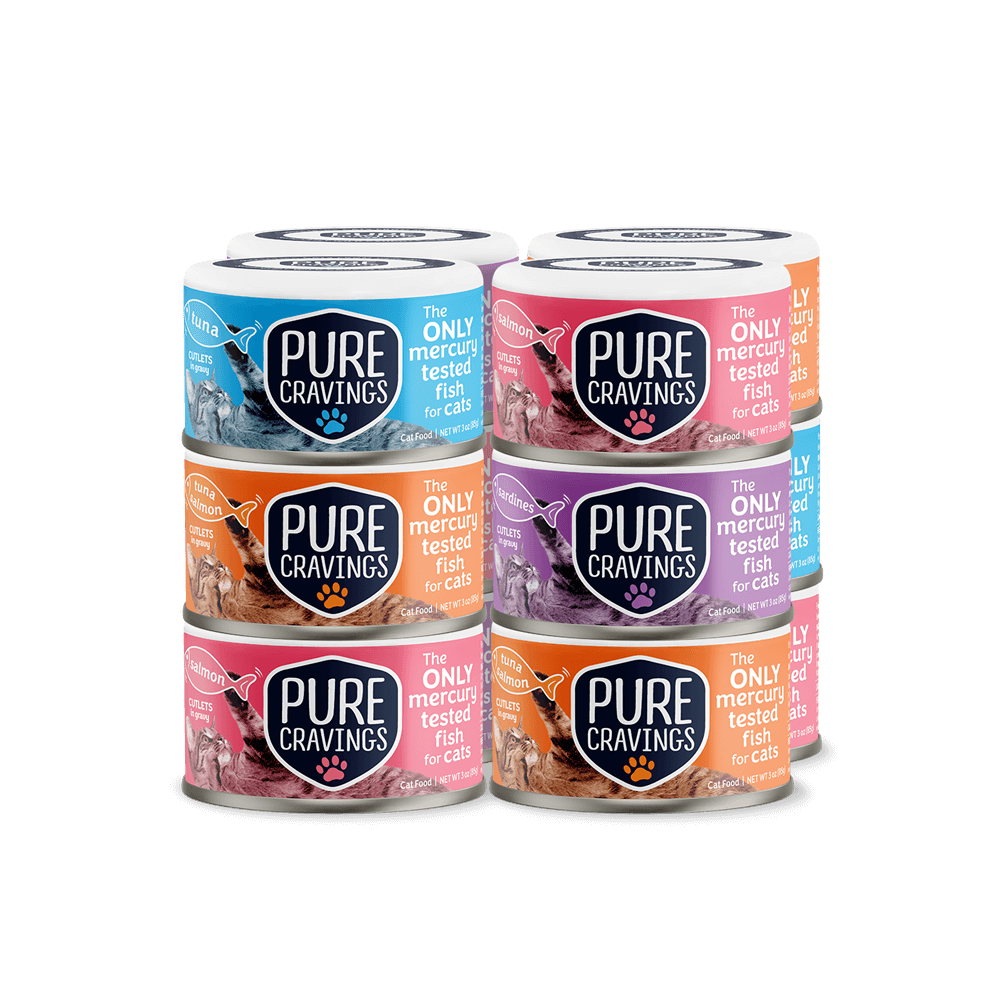 Pure Cravings Cat Food Cutlets in Gravy, 12/3 oz (Case of 6) - Premium Wet Food