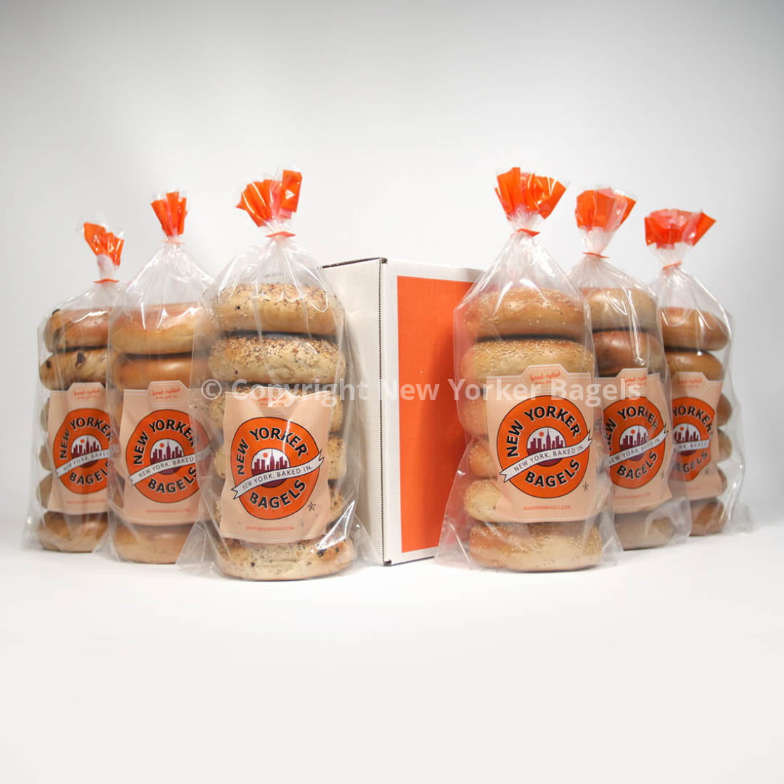 The New Yorker, 3 Dozen Classic NYC Bagels, 6 Varieties, Fresh Hand-Rolled