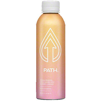 Pathwater - Sparkling Water Orange Raspberry, Pack Of 12-20.3 Fl Oz - Cozy Farm