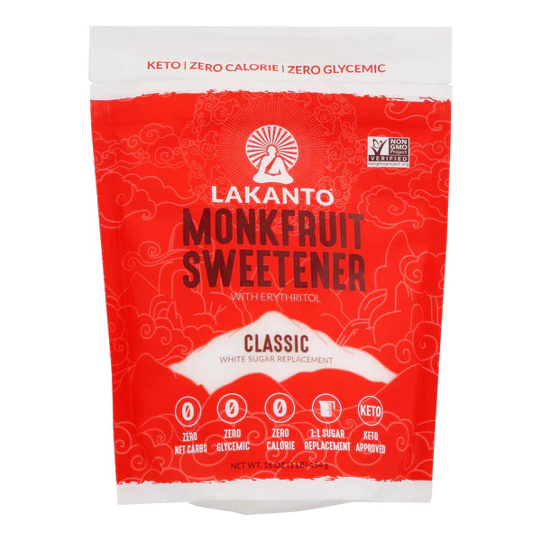 Lakanto Sweetener Baking Mix - 8-Pack of 16 Oz Bags - Guilt-Free Sweetening - Cozy Farm