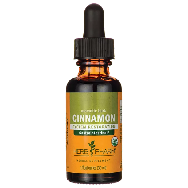 Herb Pharm Organic Cinnamon Extract - 1 Fl Oz - Cozy Farm