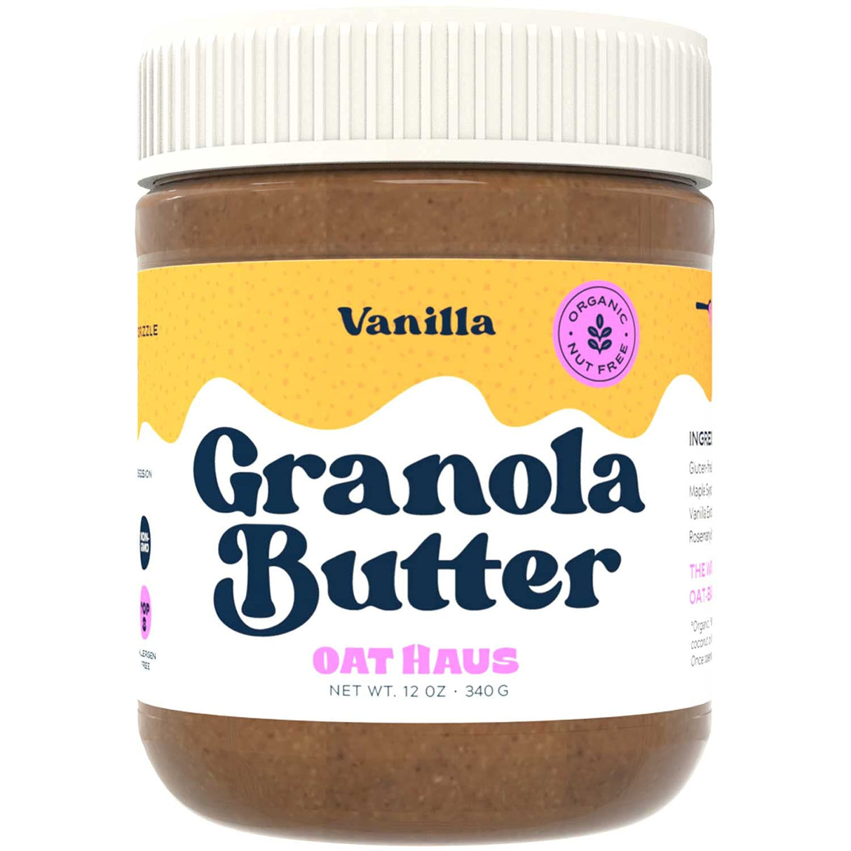Oat Haus - Butter Granola Vanilla (Pack of 6-12 Oz) - Cozy Farm
