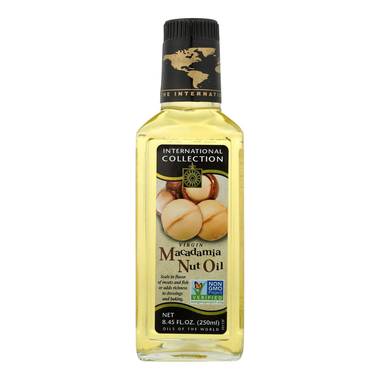 International Collection Oil Macadamia Nut Oil - Case of 6 - 8.45 Oz - Cozy Farm