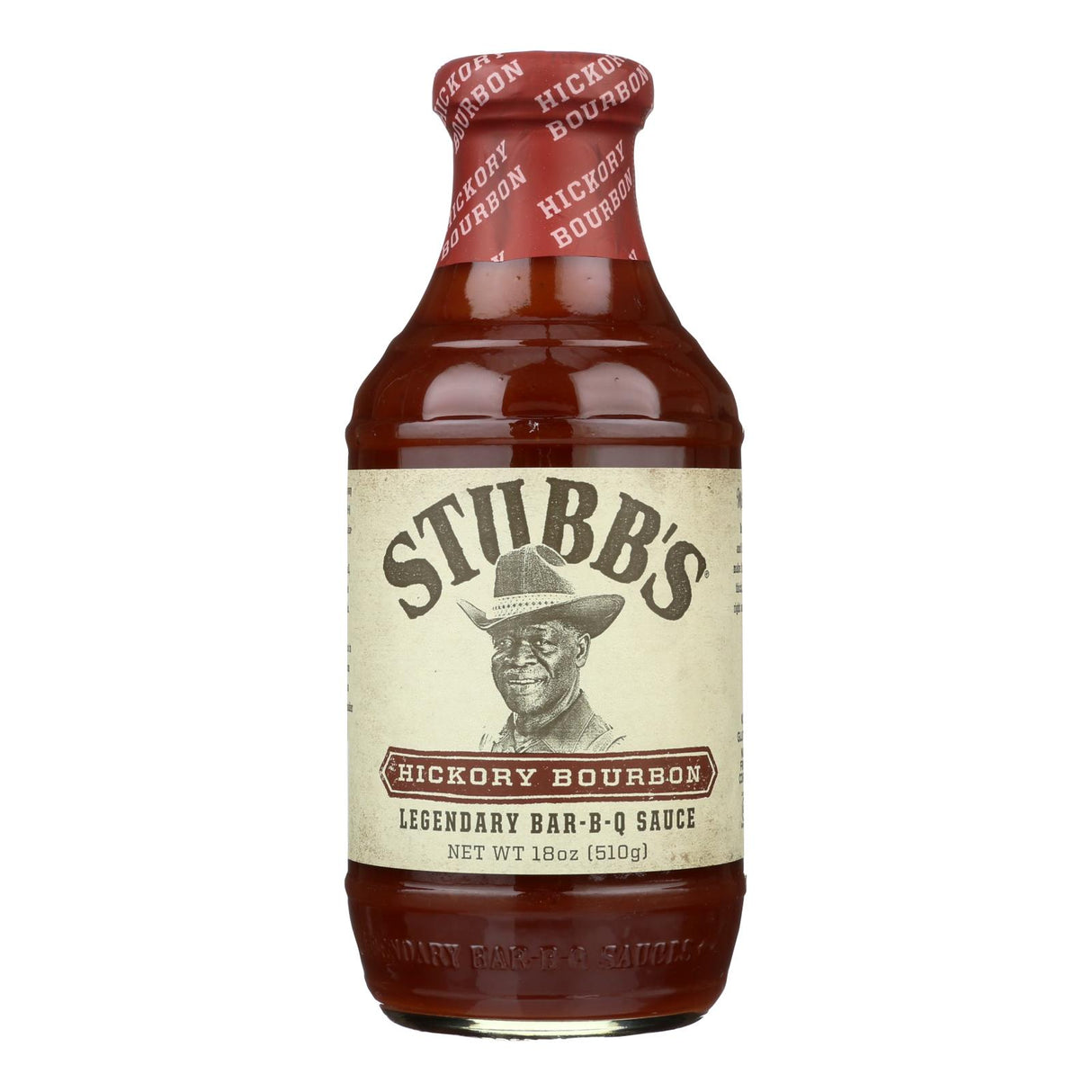 Stubb's Hickory Bourbon BBQ Sauce - Pack of 6 - 18 Fl Oz - Cozy Farm