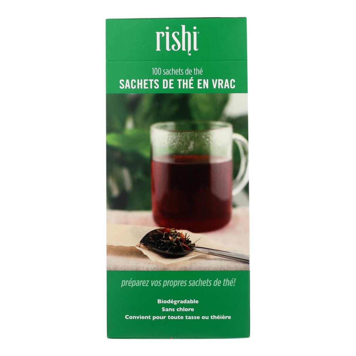 Rishi Tea Organic Filters, Case of 24 Packs (100ct Each) - Cozy Farm
