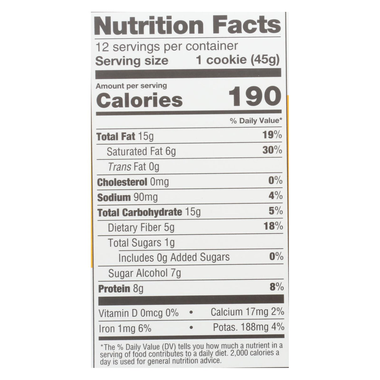 Lenny & Larry's Keto Cookie Peanut Butter Case of 12 - 1.6 Oz Each - Cozy Farm