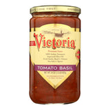 Victoria Tomato Basil Sauce - Pack of 6 - 24 fl oz. - Cozy Farm 
