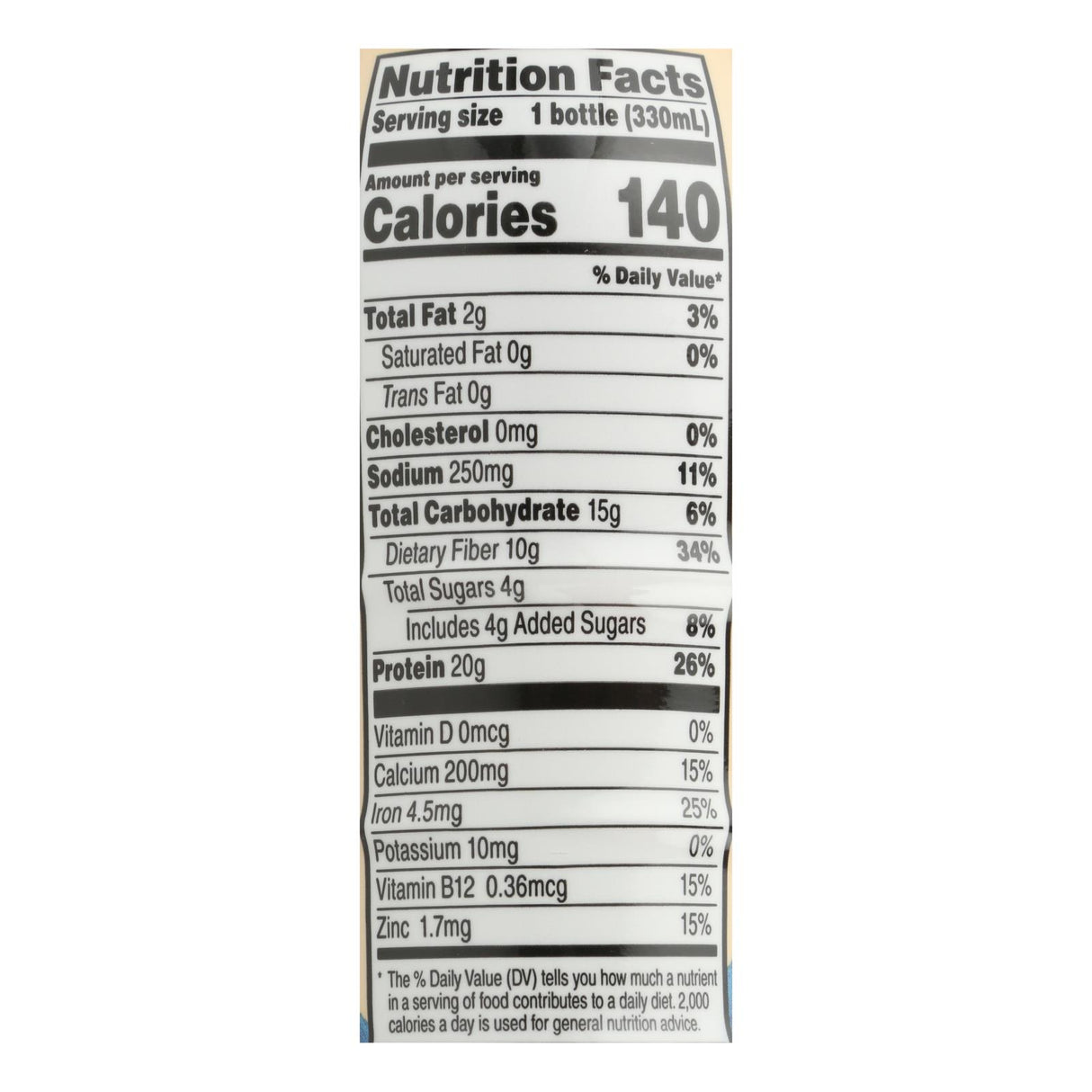 Evolve Protein RTD Vanilla Bean, 11.16 Fl Oz (Pack of 12) - Cozy Farm