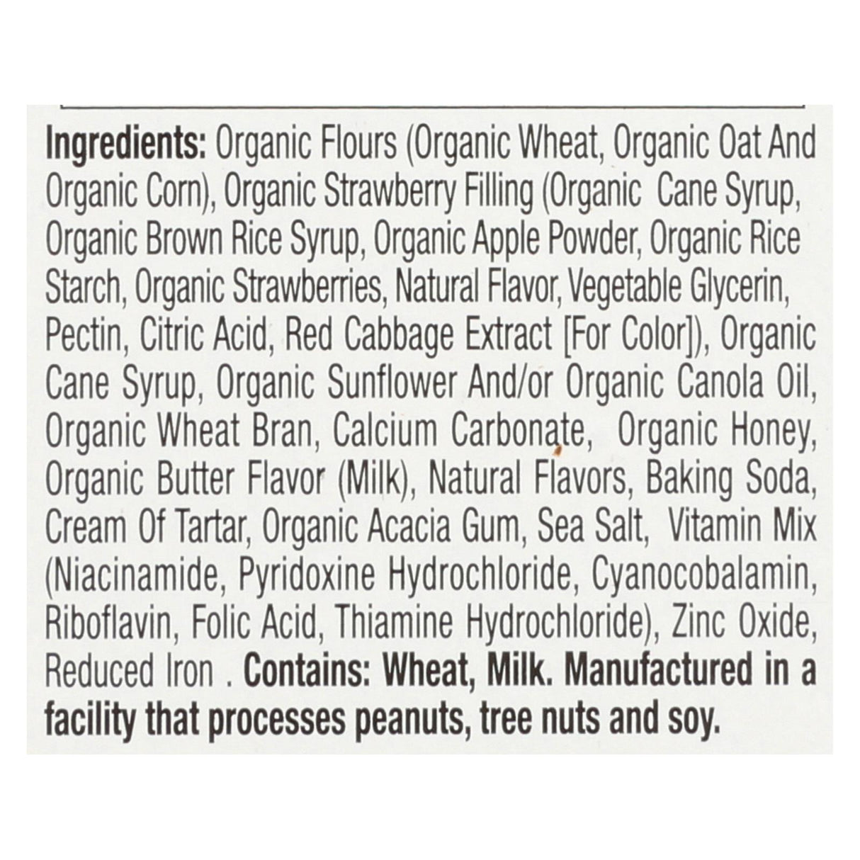 Earth's Best Sunny Days Straw Bar (Pack of 6 - 4.69 Oz Each) - Cozy Farm