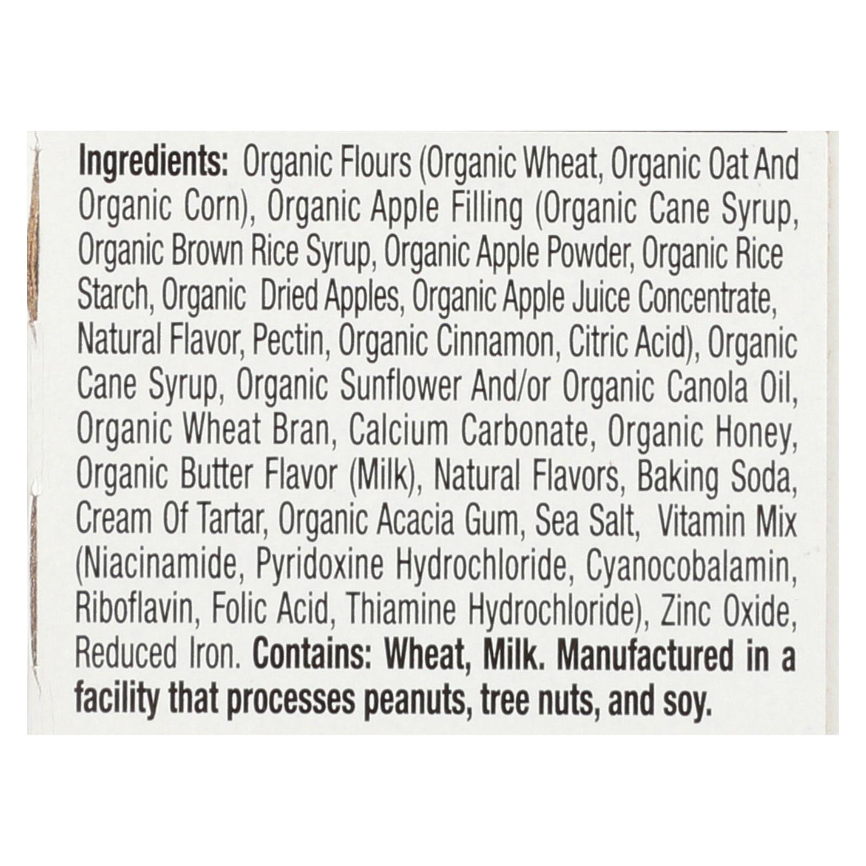 Earth's Best Sunny Days Apple Bars 4.69 Oz Pack of 6 - Cozy Farm