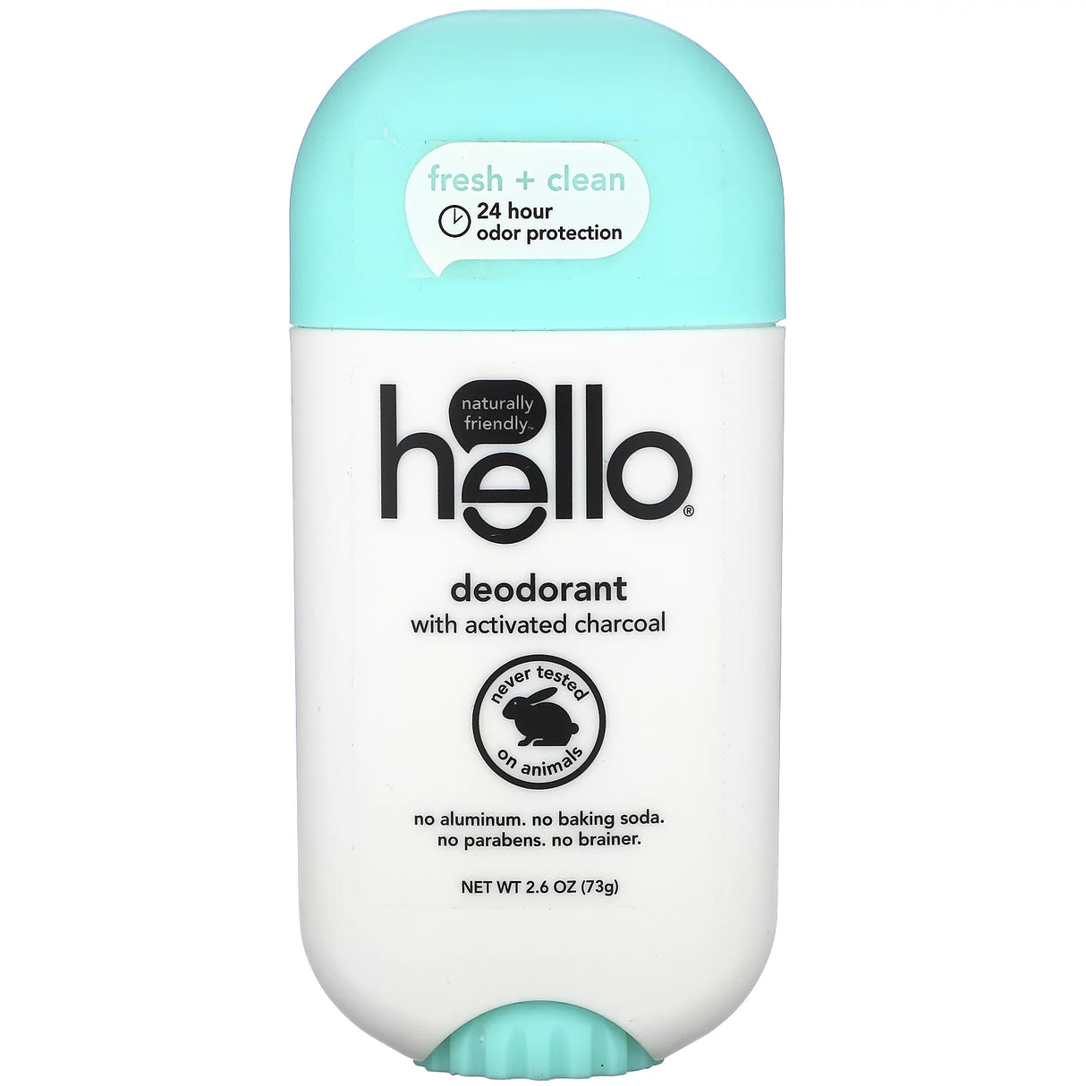 Hello Products Llc Deodorant Active Charcoal Clean Fresh -2.6 Oz - Cozy Farm