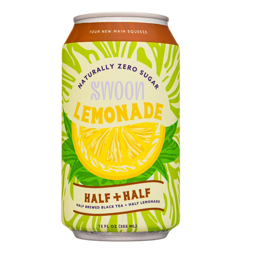 Swoon Half & Half Lemonade Tea, 12 Pack of 12oz Bottles - Cozy Farm