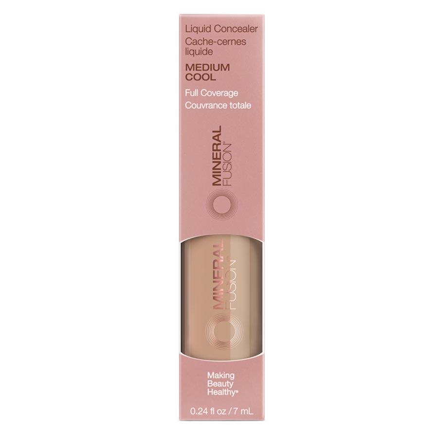 Mineral Fusion Concealer Liquid Medium Cool - 0.24 Fl Oz - Cozy Farm