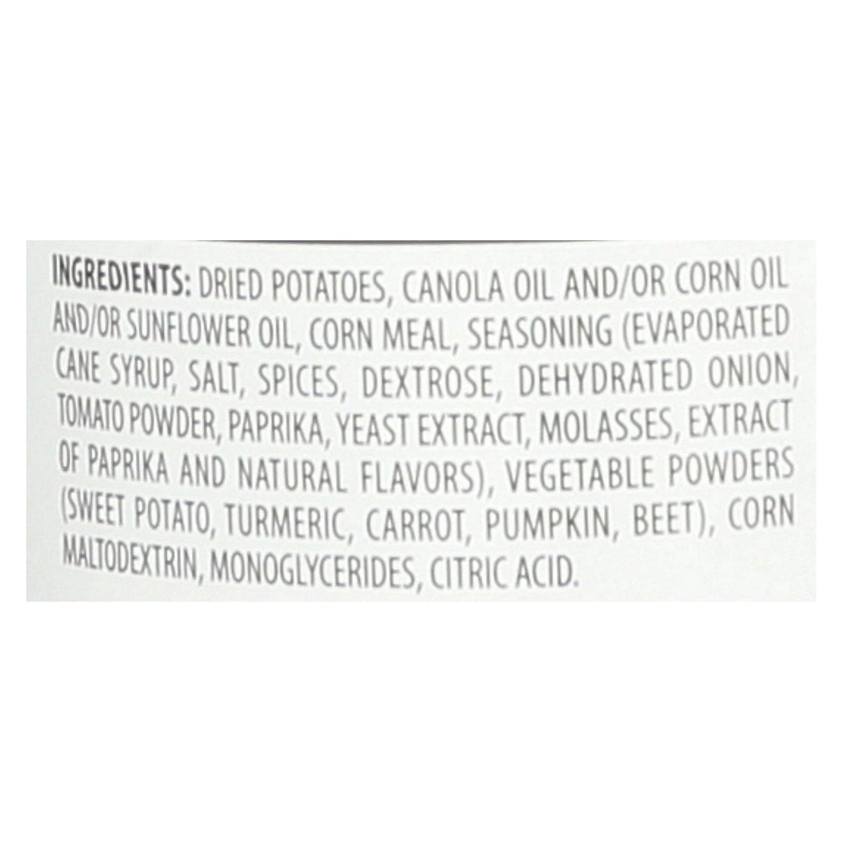 Sensible Portions BBQ Garden Veggie Chips (Pack of 12 - 5 Oz bags) - Cozy Farm