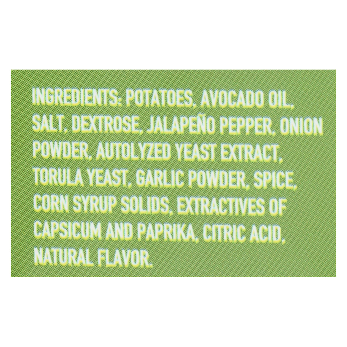 Boulder Canyon Avocado Oil Jalapeno Kettle Chips (Pack of 12 - 5.25 Oz. Each) - Cozy Farm