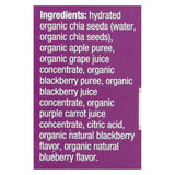 Mamma Chia Squeeze Vitality Snack - Blackberry Bliss (6-Pack of 3.5 Oz.) - Cozy Farm 