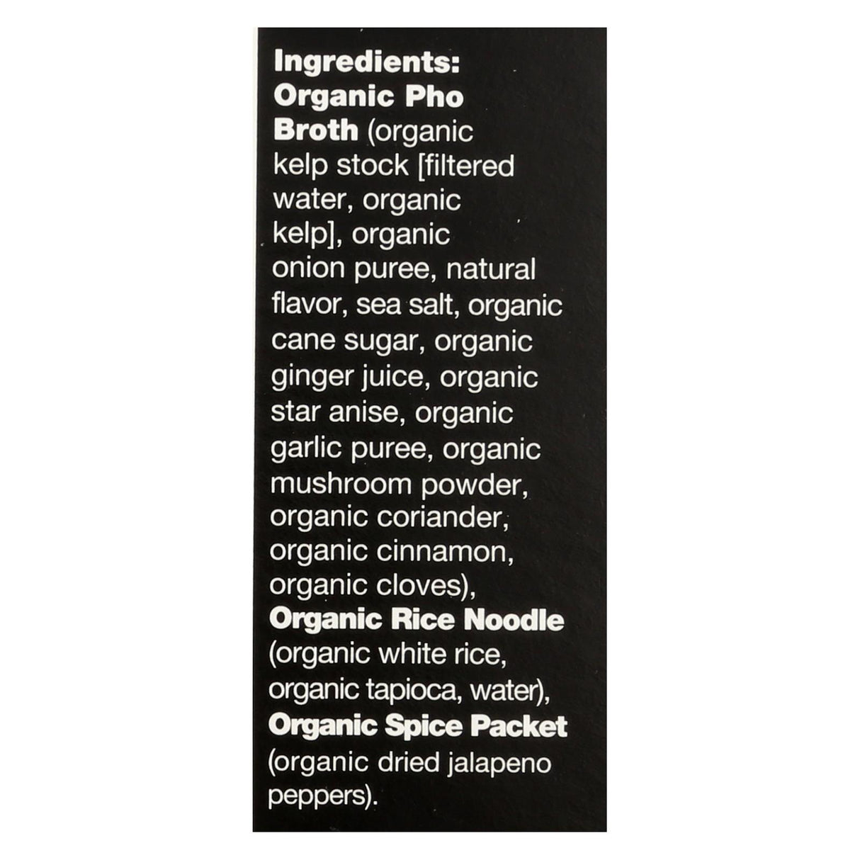 Ocean's Halo Pho Noodle Bowl | 6 Pack, 10 Oz Per Bowl - Cozy Farm