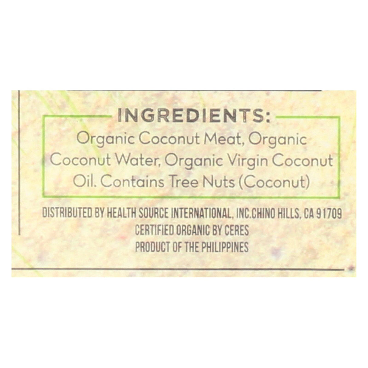 Nuco Organic Coconut Wraps 2.47 Oz (Pack of 12) - Cozy Farm