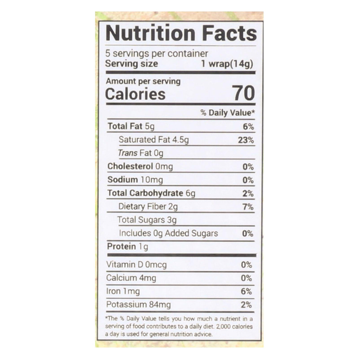 Nuco Organic Coconut Wraps 2.47 Oz (Pack of 12) - Cozy Farm