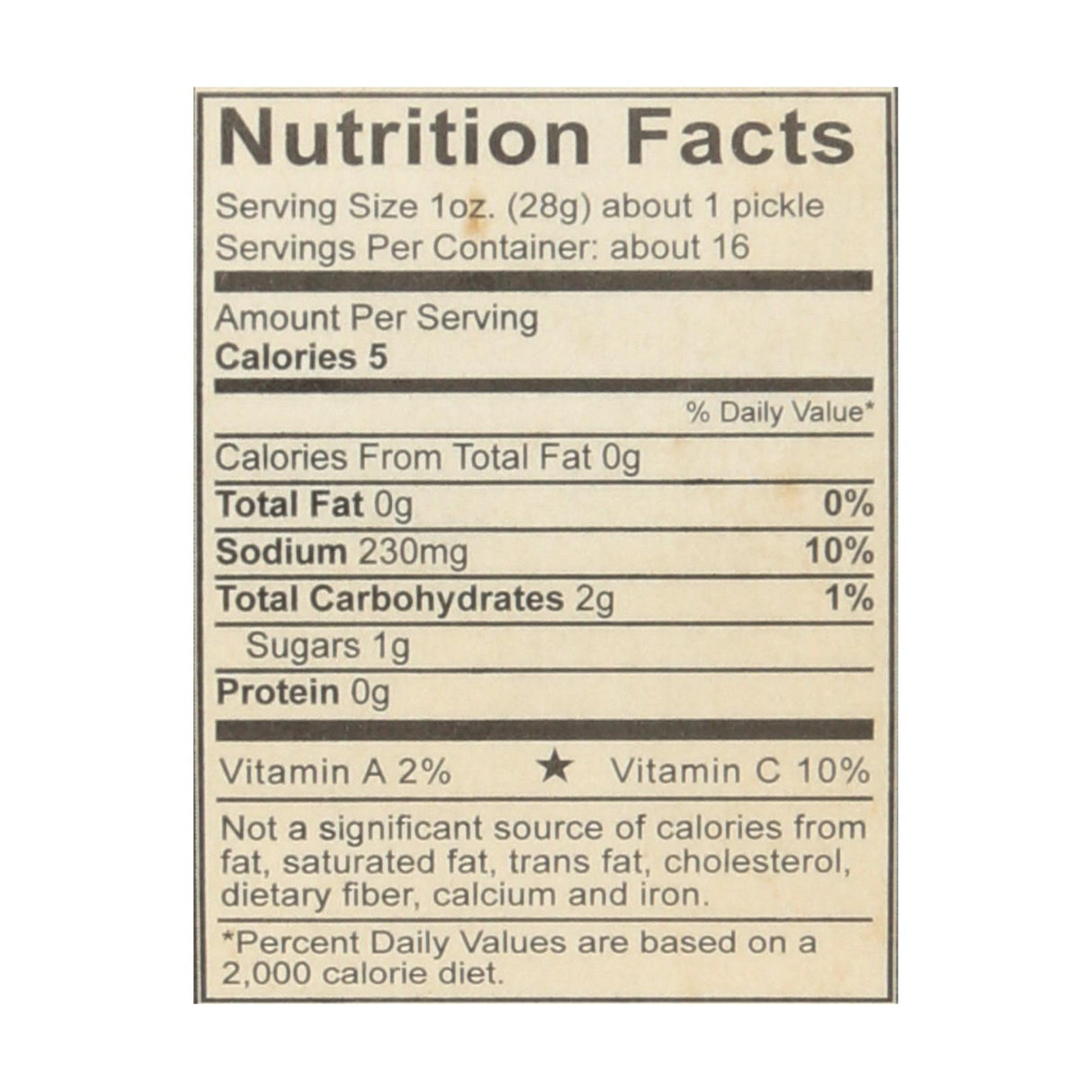 McClure's (Pack of 6) - Whole Garlic Dill Pickles - Cozy Farm