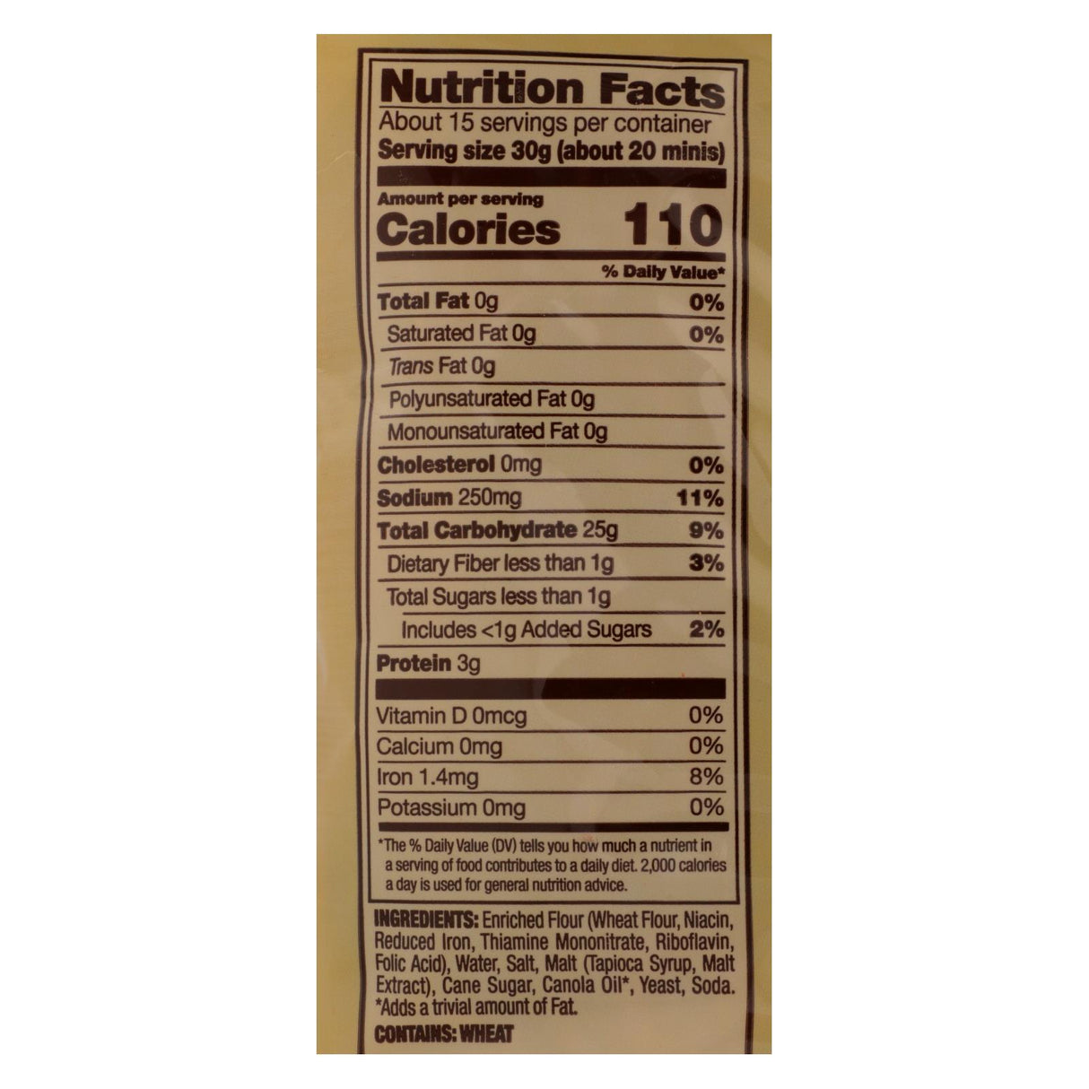 Snyder's Pretzels Mini Family Size (Pack of 12) - 16 Oz - Cozy Farm