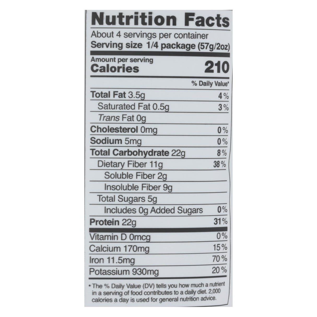 Liviva - Fettuccine Black Bean (Pack of 6) 7.05 Oz - Cozy Farm