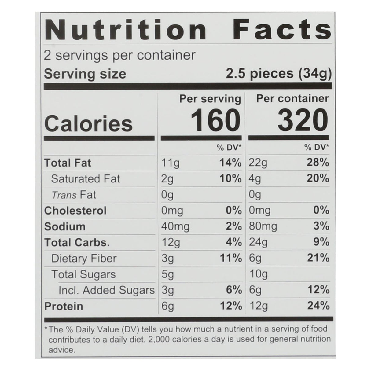 Tosi Superbites Cashew, 2.4 Oz (Pack of 12) - Cozy Farm