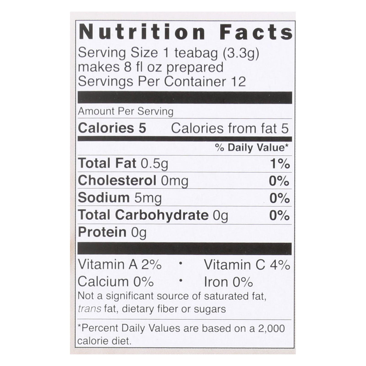 Numi Organic Chocolate Rooibos Herbal Tea (Pack of 6 - 16 Bag) - Cozy Farm