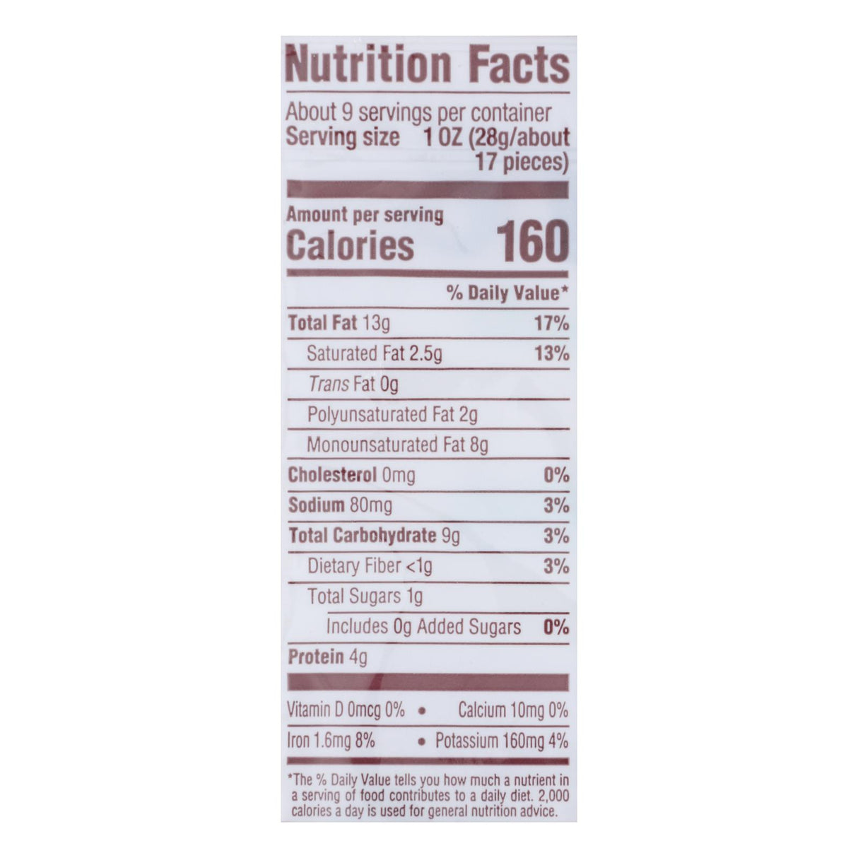 Back To Nature Jumbo Sea Salt Roasted Cashew - 9 Oz. (Pack of 9) - Cozy Farm