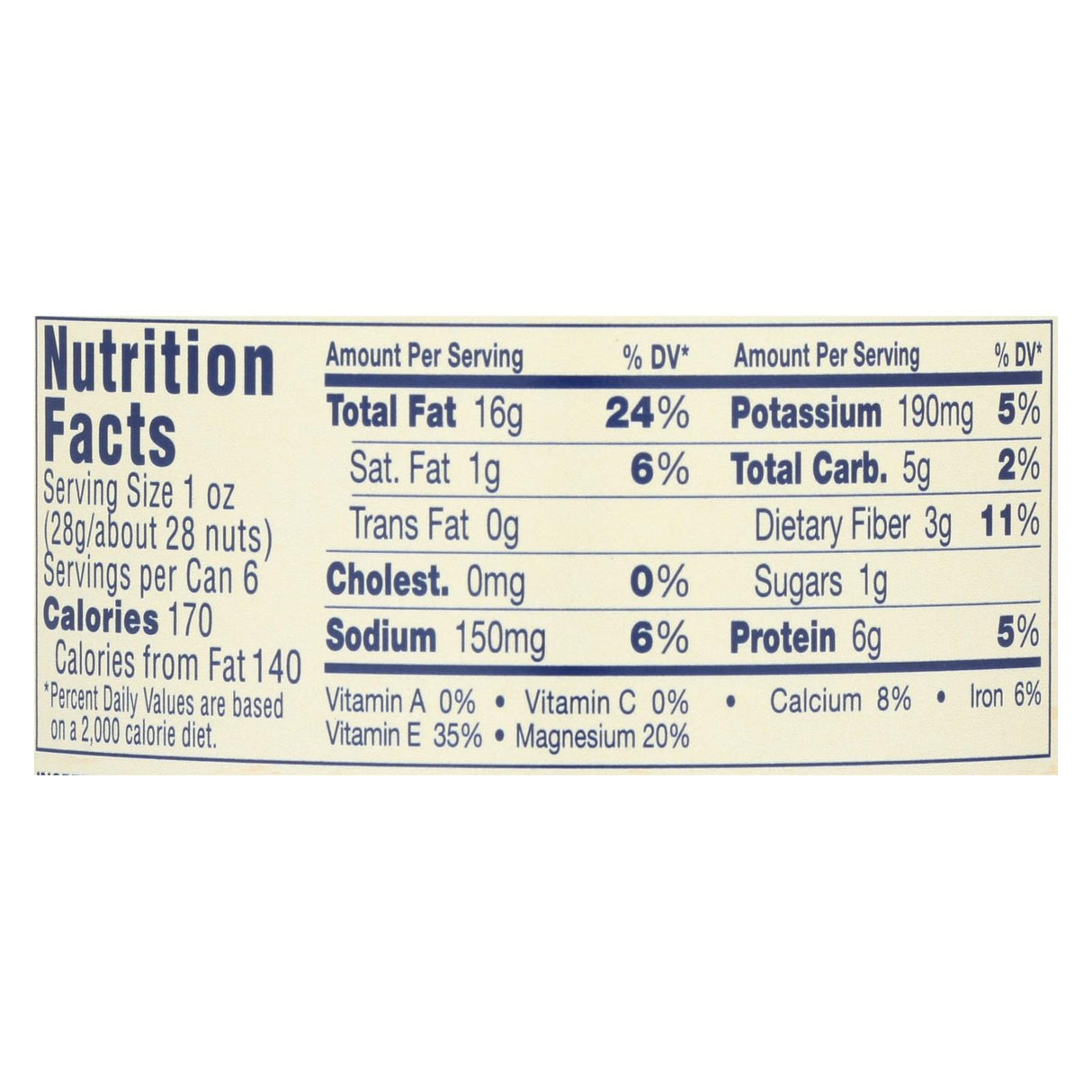 Blue Diamond Almonds 6 Oz (Pack of 12) - Cozy Farm