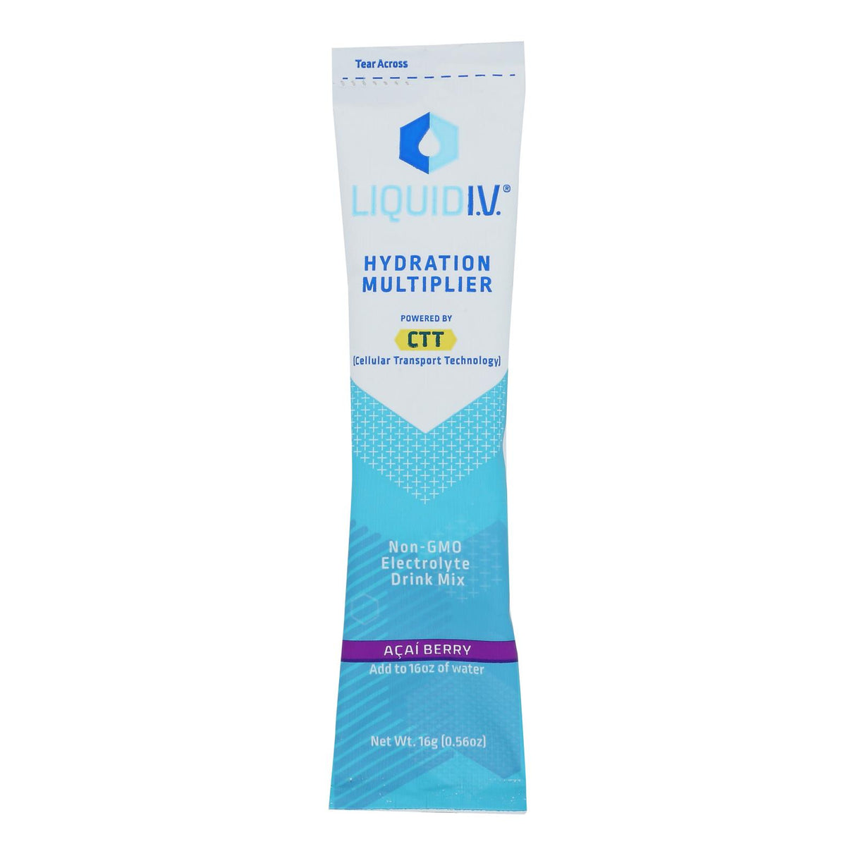 Liquid I.V. Multi-Serving Hydration Multiplier .56 Oz Acai Berry Drink Mix (Pack of 8) - Cozy Farm