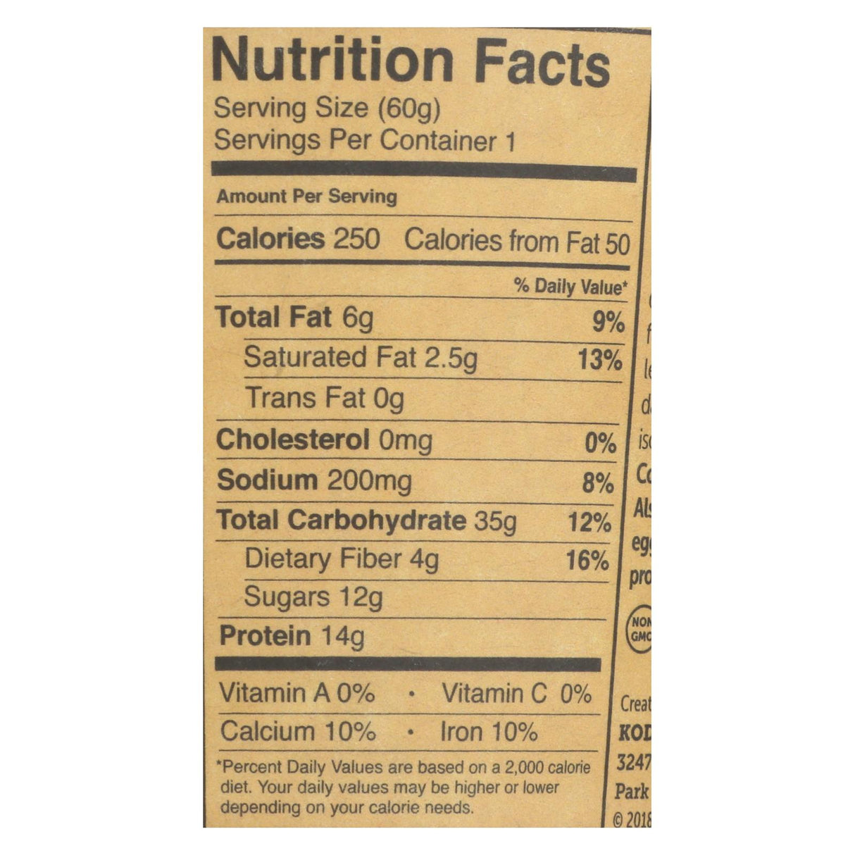 Kodiak Cakes Peanut Butter Chocolate Chip Oatmeal (12 Pack) - 2.12 Oz - Cozy Farm