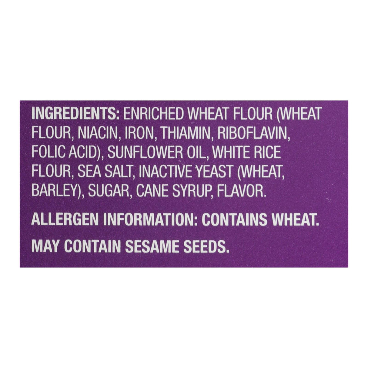 Milton's Crispy Sea Salt Crackers (Pack of 8, 6.8oz Each) - Cozy Farm