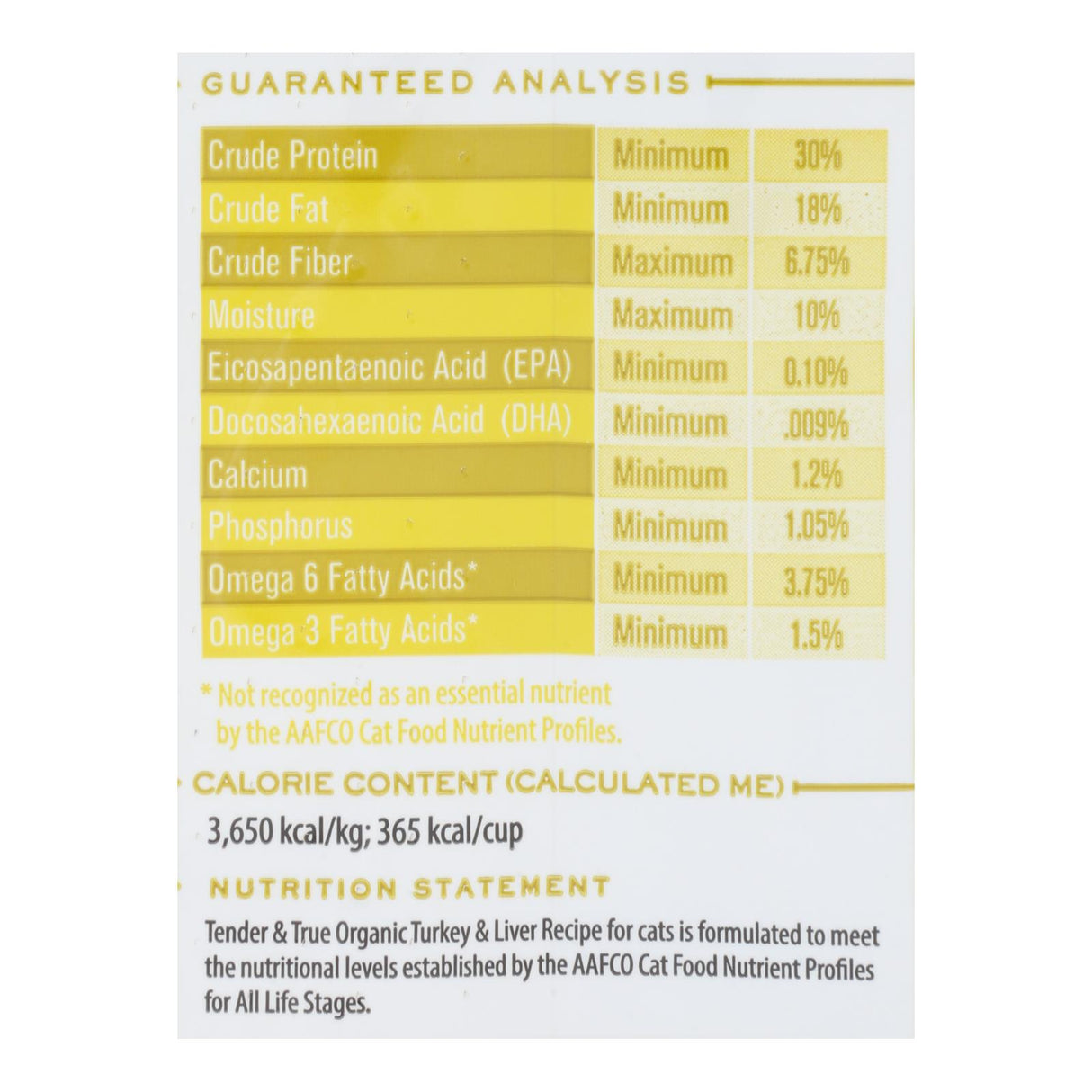 Tender & True Turkey and Liver Canned Cat Food (Pack of 6 - 3 lb.) - Cozy Farm