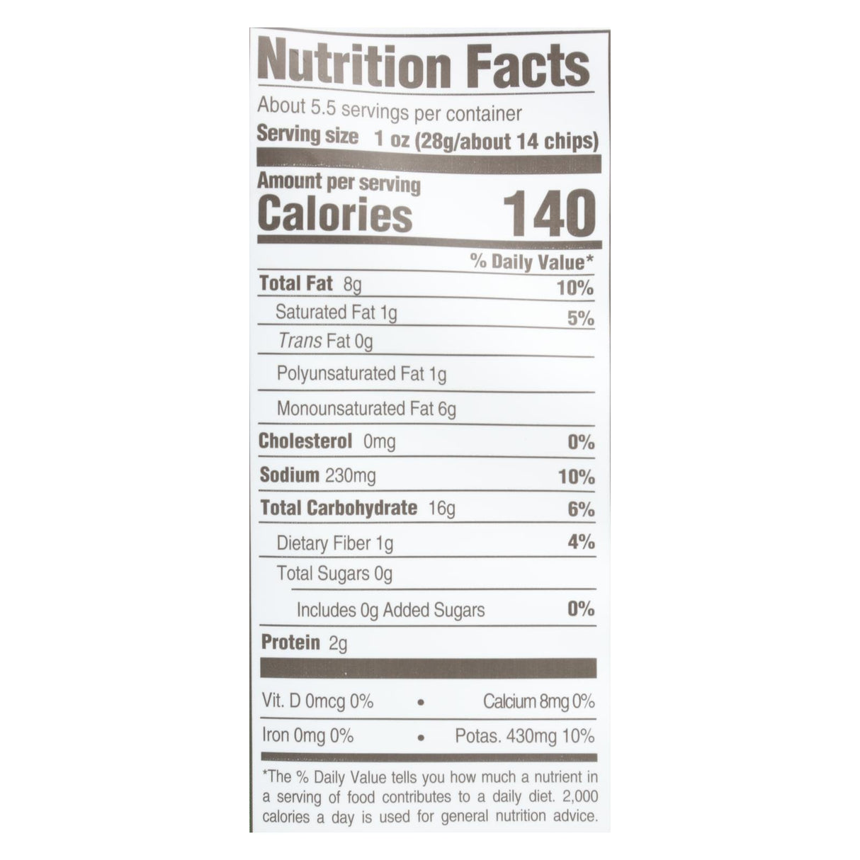 Boulder Canyon Kettle Chips Malt Vinegar and Sea Salt, 5.25 Oz. (Pack of 12) - Cozy Farm