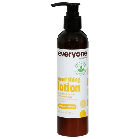 Everyone Coconut Lemon Hydrating Lotion (8 Fl Oz) - Cozy Farm