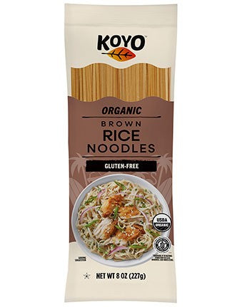 Koyo Premium Brown Rice Noodles (Pack of 12) 8 Oz - Cozy Farm