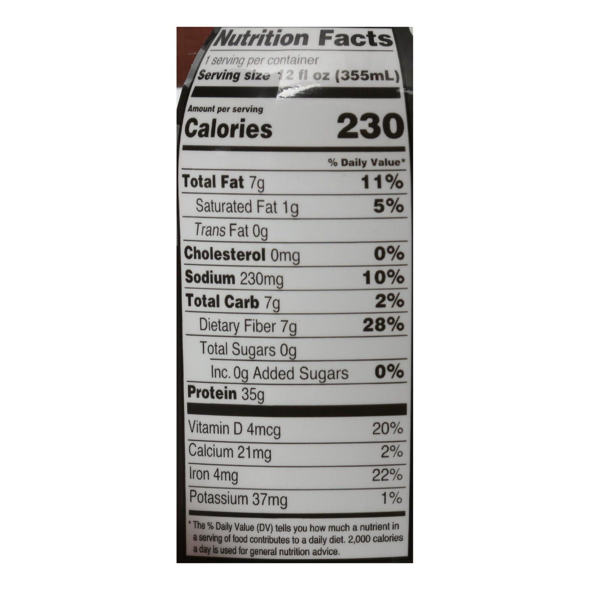 Only What You Need Plant Protein Drink, Vanilla Elite, 12 Fl Oz (Case of 12) - Cozy Farm