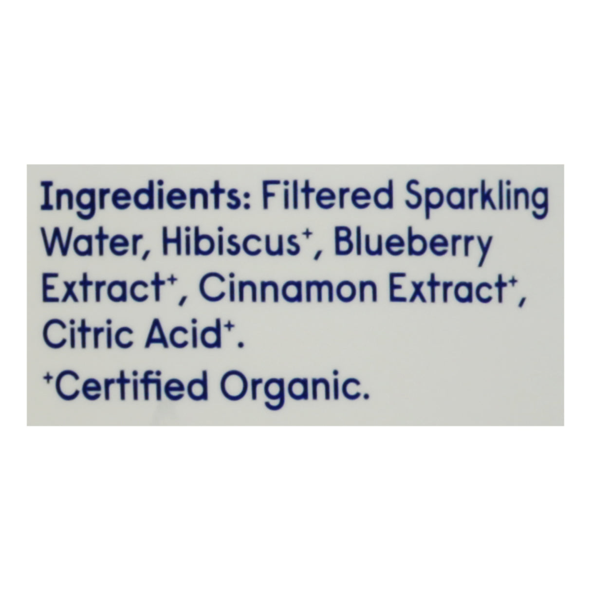 Sound Sparkling Water, Zero Sugar, Blueberry Flavor, 12-12 Fl. Oz. Cans (Case of 12) - Cozy Farm