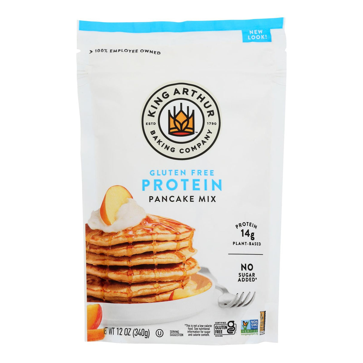 King Arthur Gluten-Free Protein Pancake Mix (12 Oz, Pack of 6) - Cozy Farm