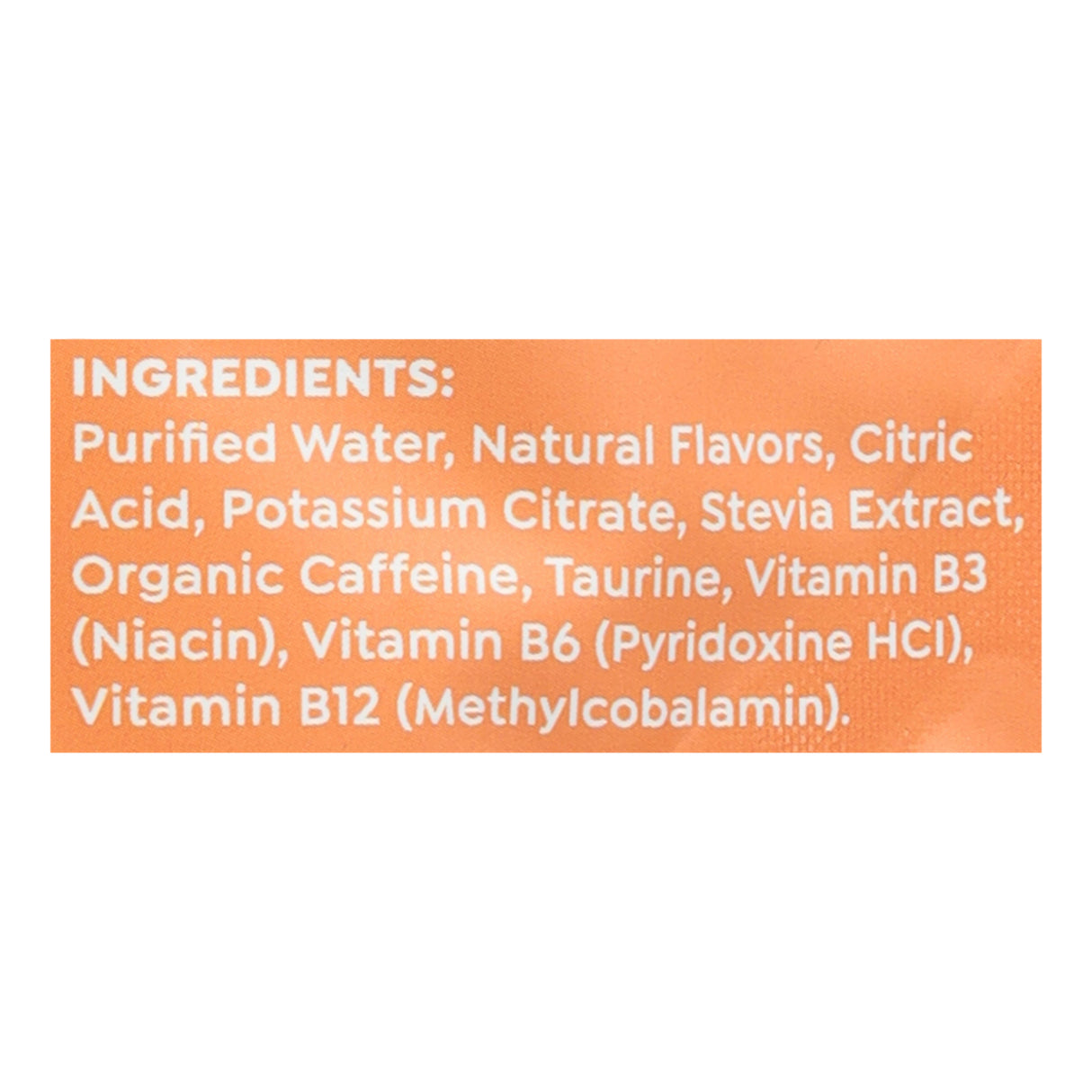 Protkt LQ Energy Pkt Orange 10-Count Pkts - Case of 6 - Cozy Farm