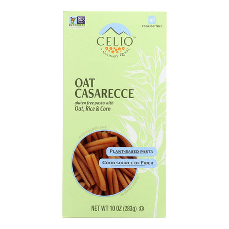 Celio - Pasta Gluten Free Oat Casarecce - Case Of 12-10 Oz - Cozy Farm 