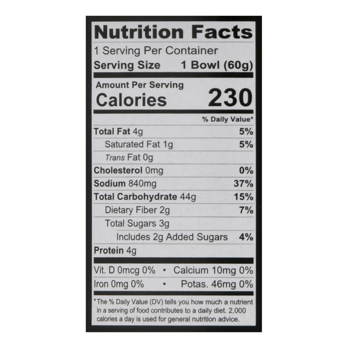 Snapdragon Foods Chicken Pho, 2.1 Oz Bowl - Case of 6 - Cozy Farm