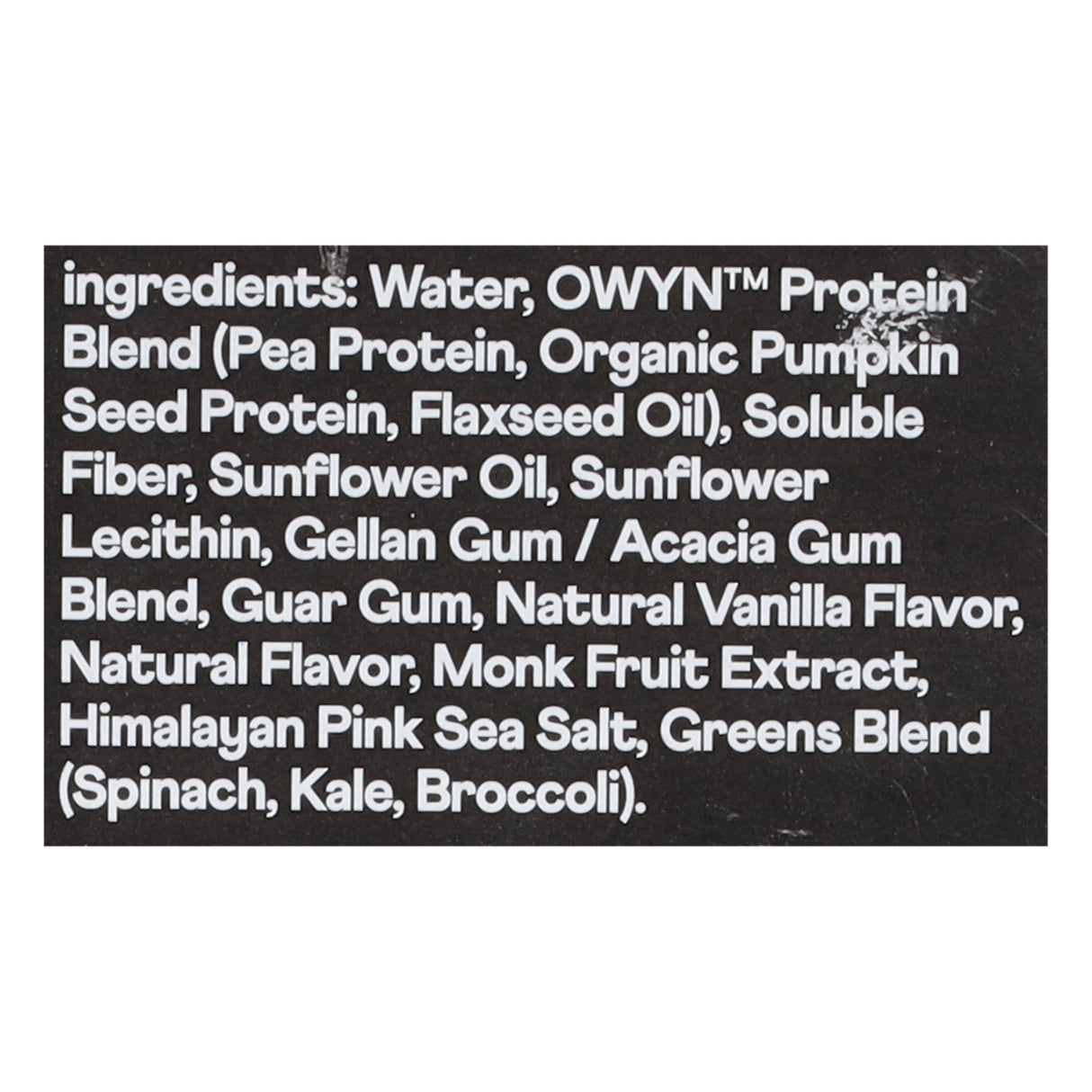 Only What You Need Elite Plant-Based Protein Drink in Vanilla - 11.15 oz (Case of 3 or 4) - Cozy Farm