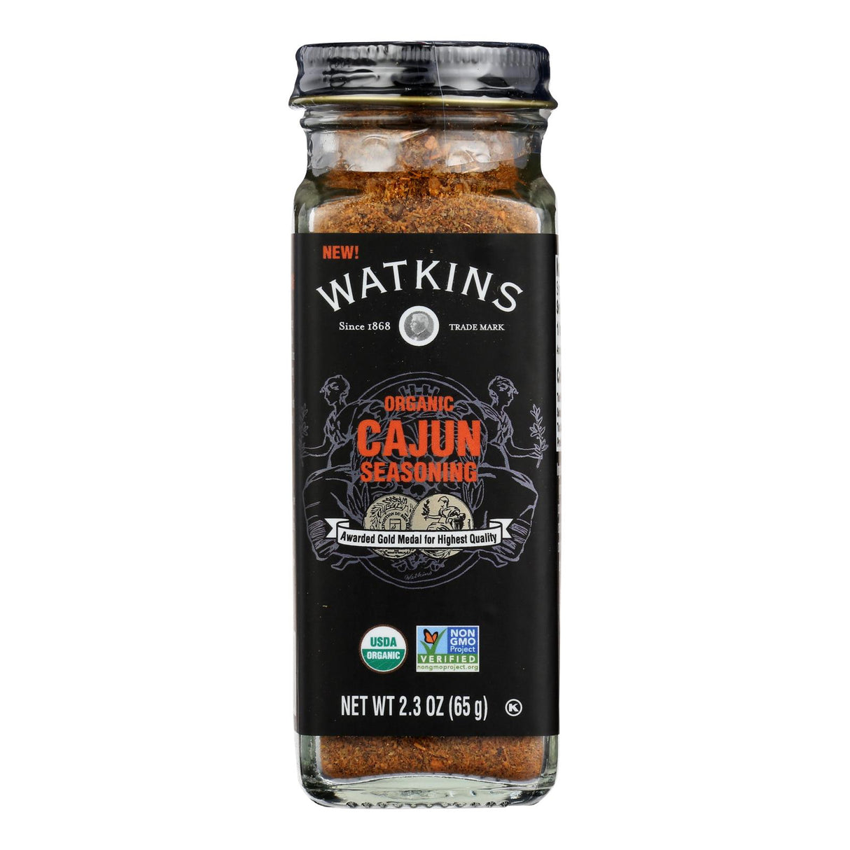 Watkins Cajun Seasoning: Authentic Louisiana Flavor, 2.3 Oz (Pack of 3) - Cozy Farm