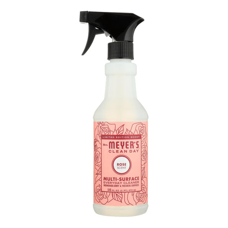 Mrs. Meyer's Clean Day Multi-Surface Cleaner, Rose - Pack of 6 (16 oz Bottles) - Cozy Farm 